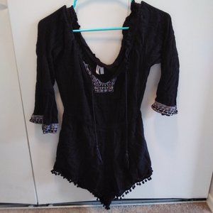 True Destiny Black Romper